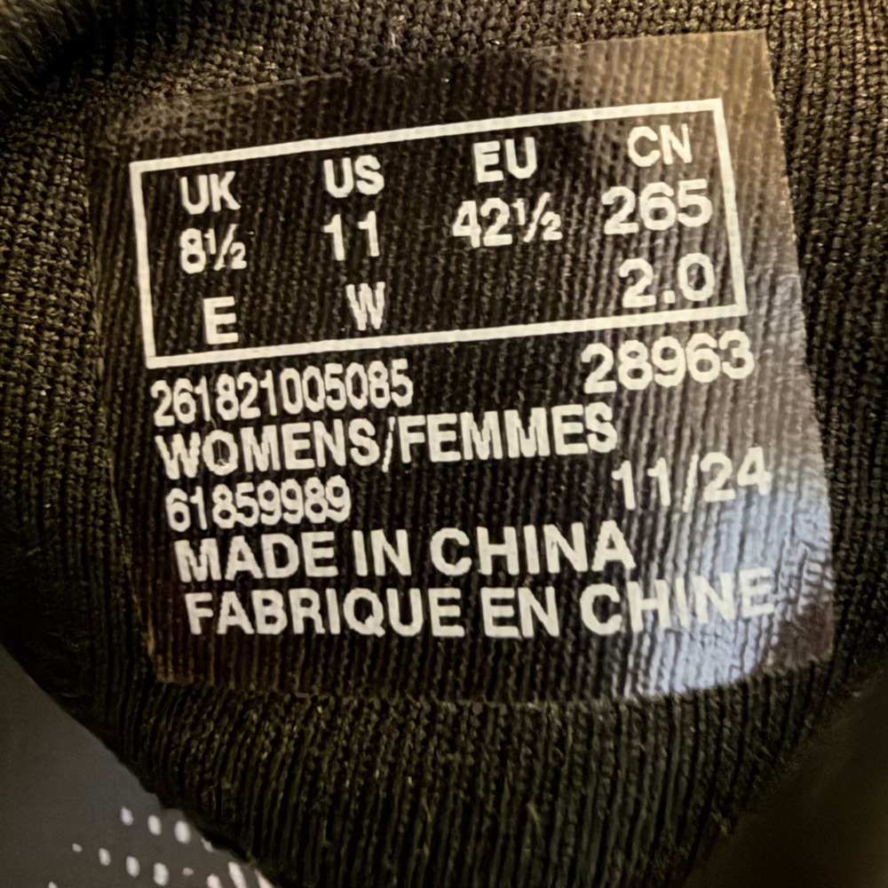 NEW Clarks Women's Cloudsteppers Arla Glison Black Wedge Thong Sandals Size 11W - Picture 7 of 8